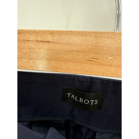 Talbots Women Newport Navy Blue Dress Pants Size 2 Trousers Slacks Career Office - Picture 5 of 9